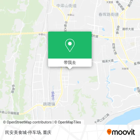 民安美食城-停车场地图