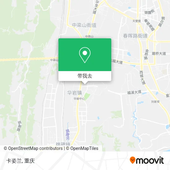 卡姿兰地图