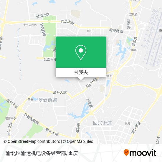 渝北区渝运机电设备经营部地图
