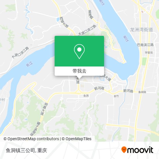 鱼洞镇三公司地图