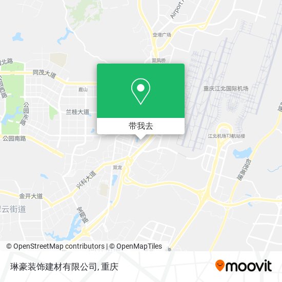 琳豪装饰建材有限公司地图