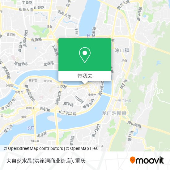 大自然水晶(洪崖洞商业街店)地图