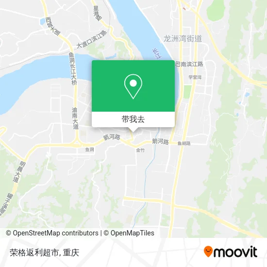 荣格返利超市地图