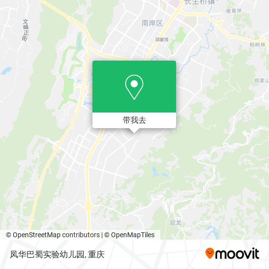 凤华巴蜀实验幼儿园地图