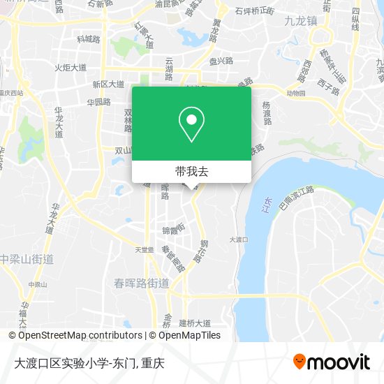大渡口区实验小学-东门地图