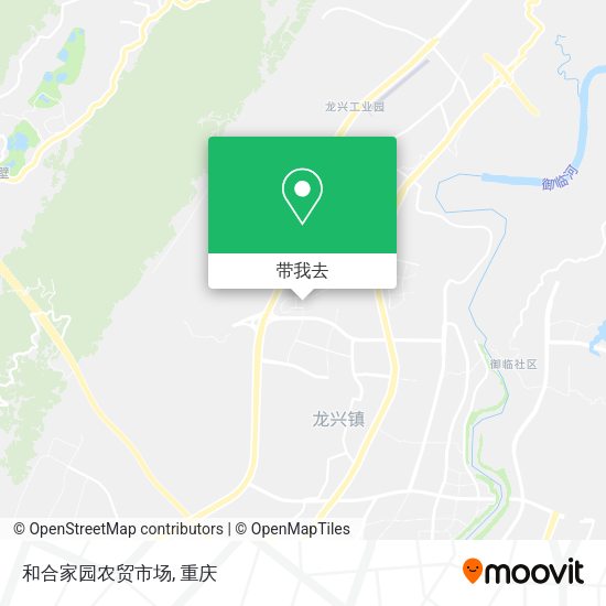 和合家园农贸市场地图