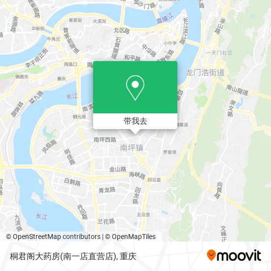桐君阁大药房(南一店直营店)地图