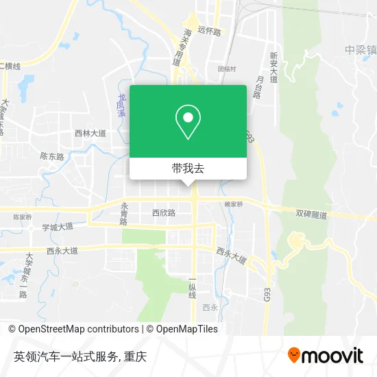 英领汽车一站式服务地图