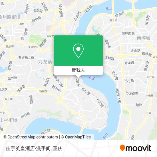 佳宇英皇酒店-洗手间地图