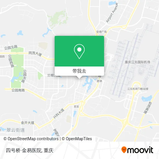 四号桥·金易医院地图