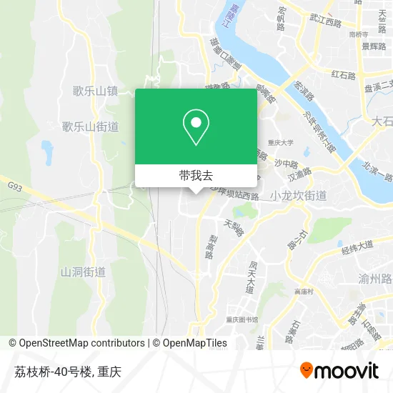 荔枝桥-40号楼地图