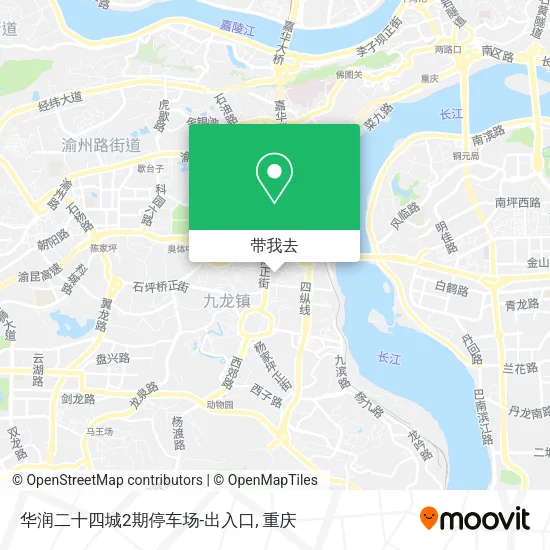 华润二十四城2期停车场-出入口地图