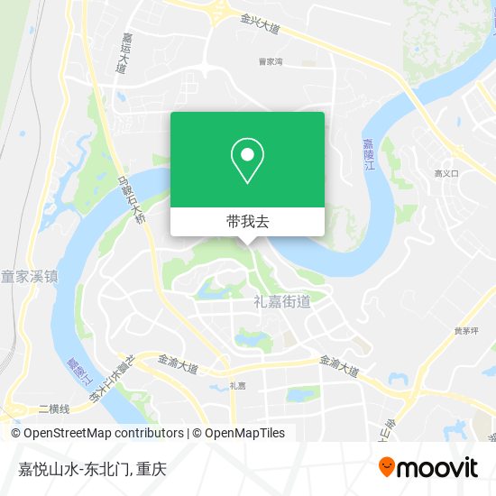 嘉悦山水-东北门地图