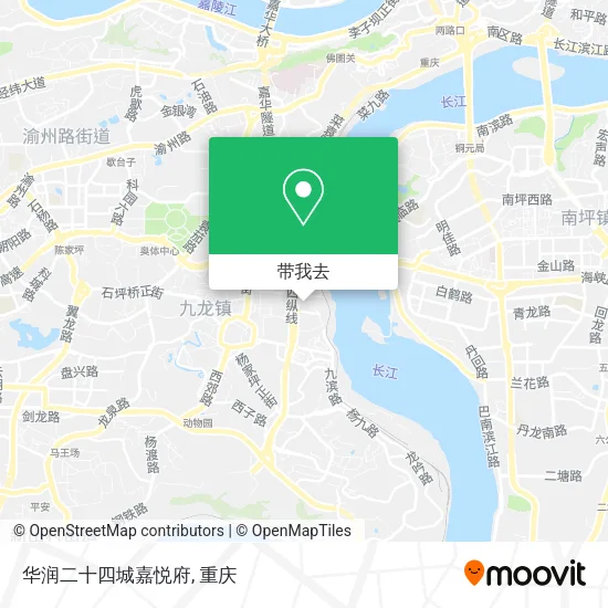 华润二十四城嘉悦府地图