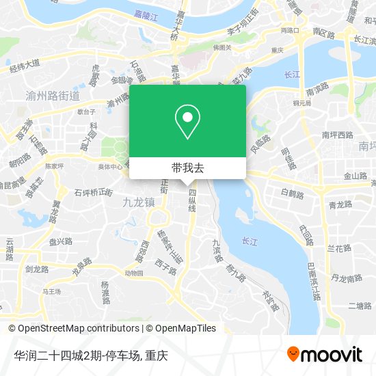 华润二十四城2期-停车场地图