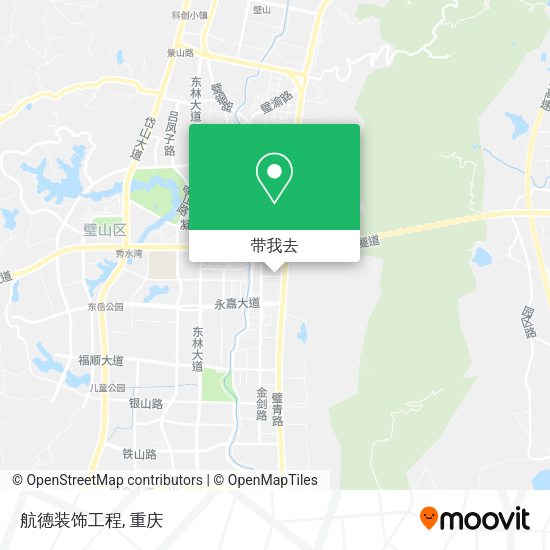 航德装饰工程地图