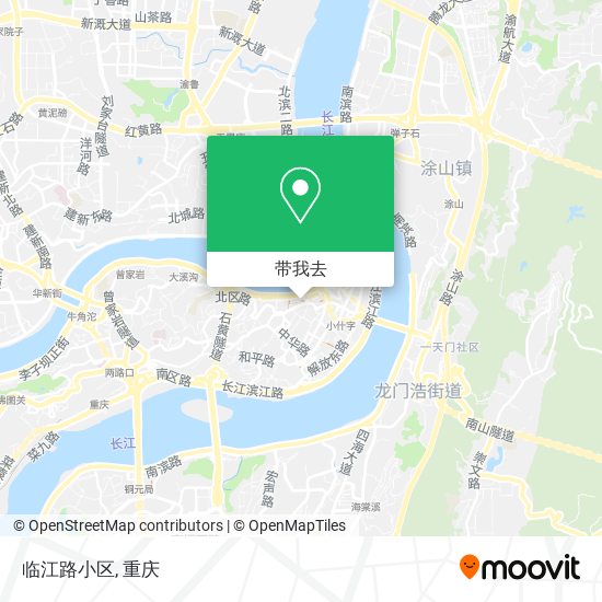 临江路小区地图