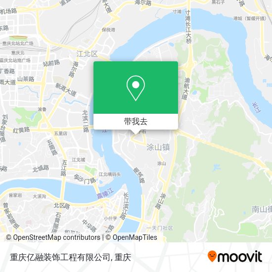 重庆亿融装饰工程有限公司地图