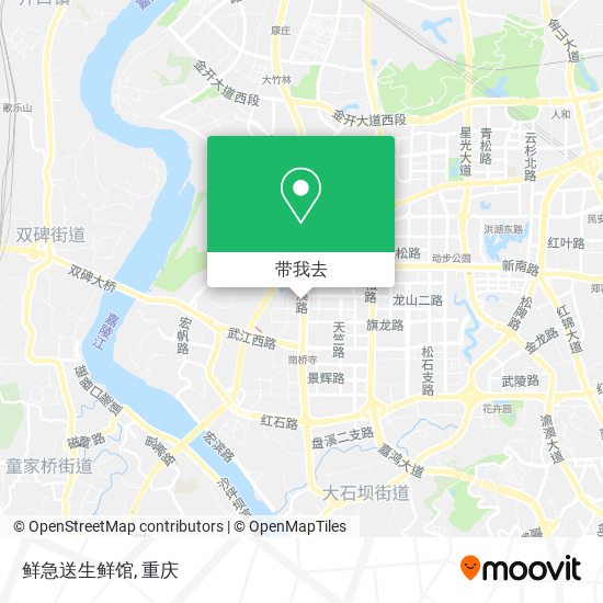 鲜急送生鲜馆地图