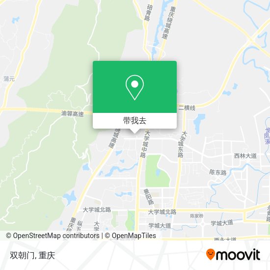 双朝门地图