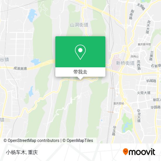 小杨车木地图