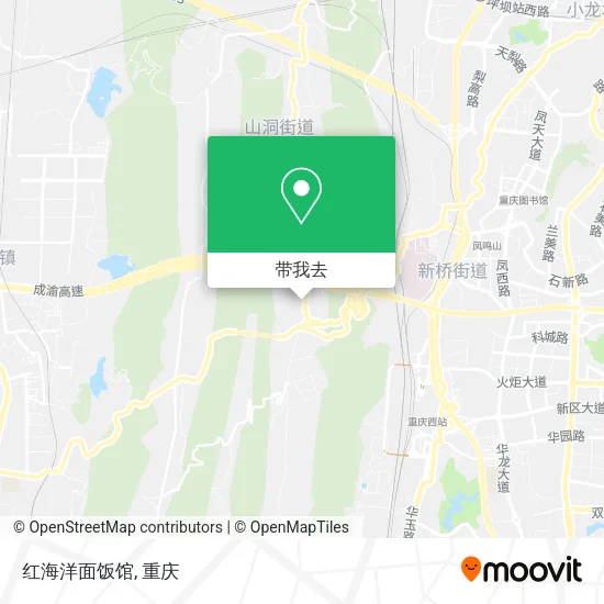 红海洋面饭馆地图