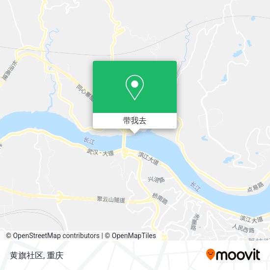 黄旗社区地图