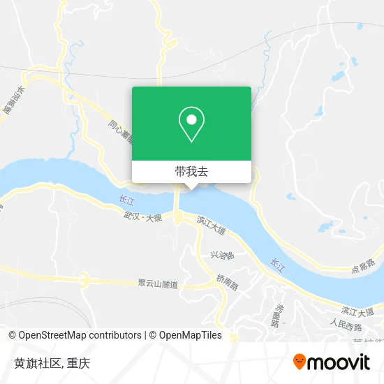 黄旗社区地图