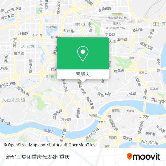 新华三集团重庆代表处地图