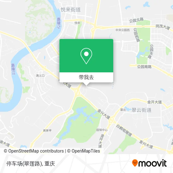 停车场(翠莲路)地图