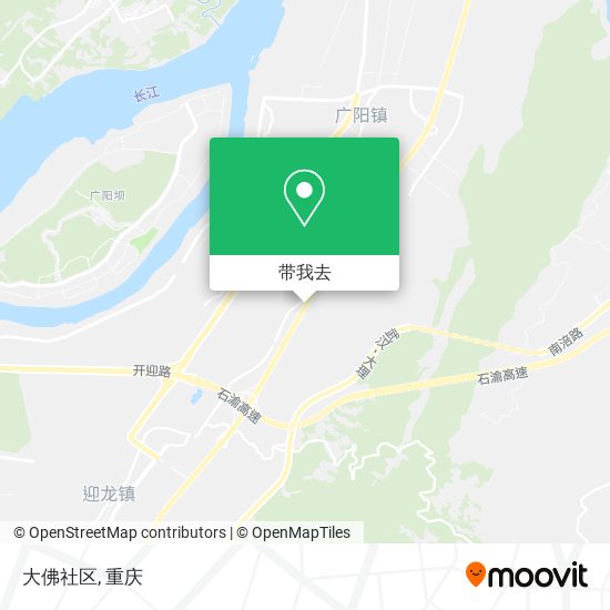 大佛社区地图