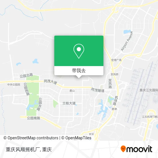 重庆风顺摇机厂地图