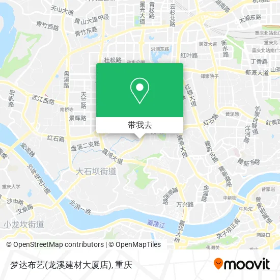 梦达布艺(龙溪建材大厦店)地图