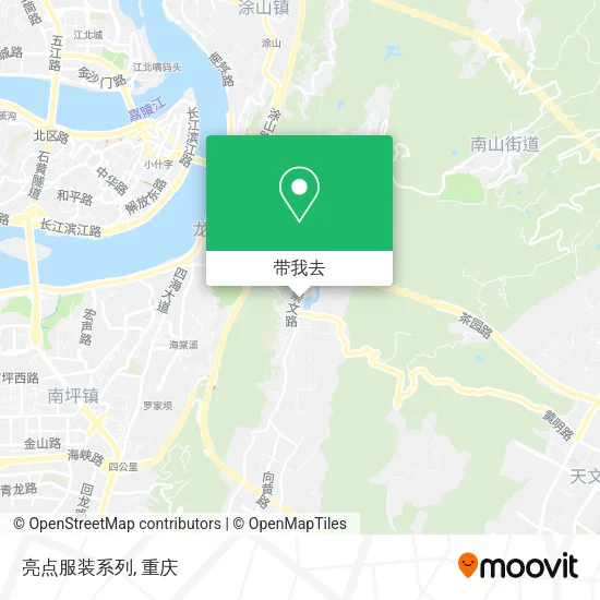 亮点服装系列地图
