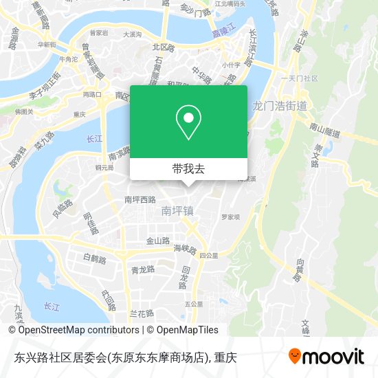 东兴路社区居委会(东原东东摩商场店)地图