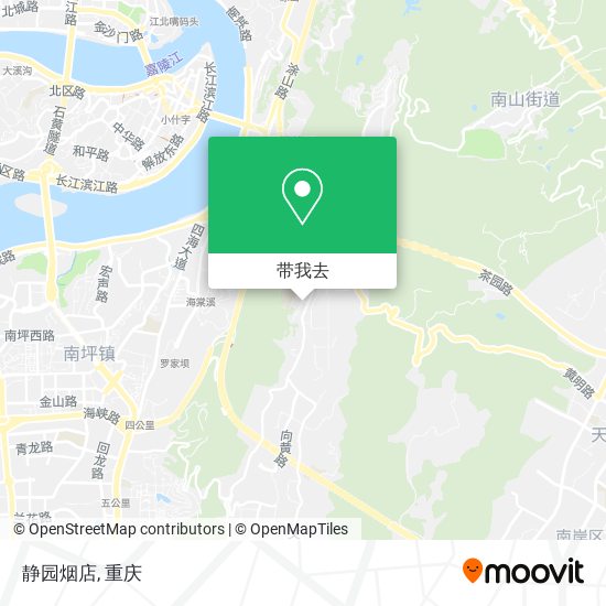 静园烟店地图