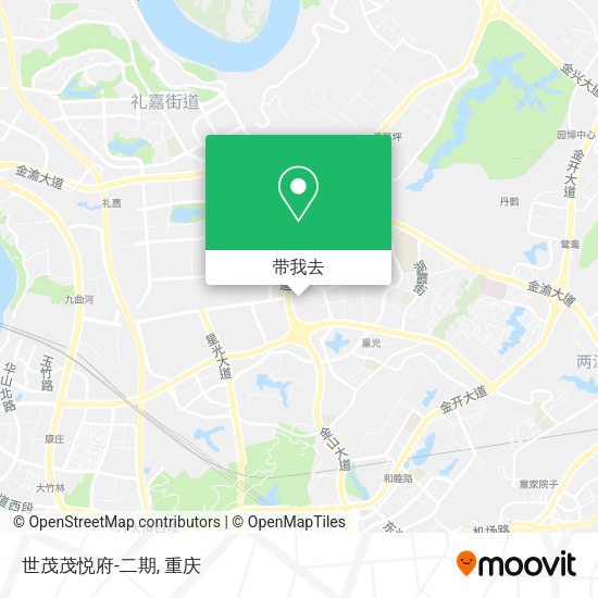 世茂茂悦府-二期地图