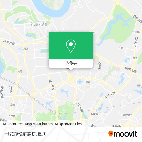 世茂茂悦府高层地图