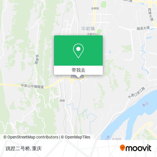 跳蹬二号桥地图