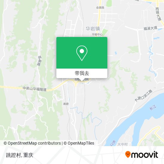 跳蹬村地图