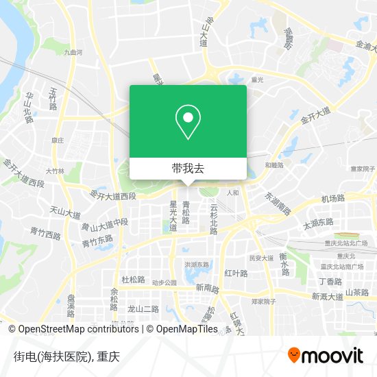街电(海扶医院)地图