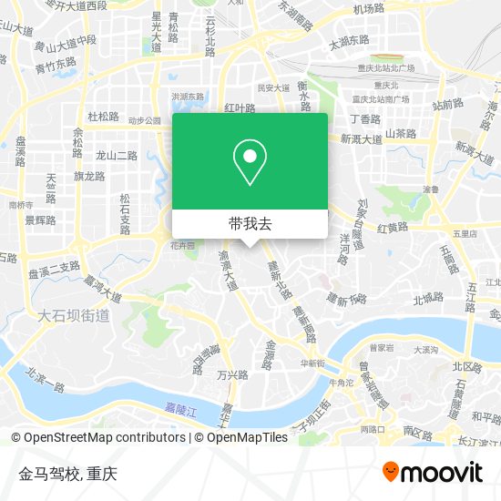 金马驾校地图