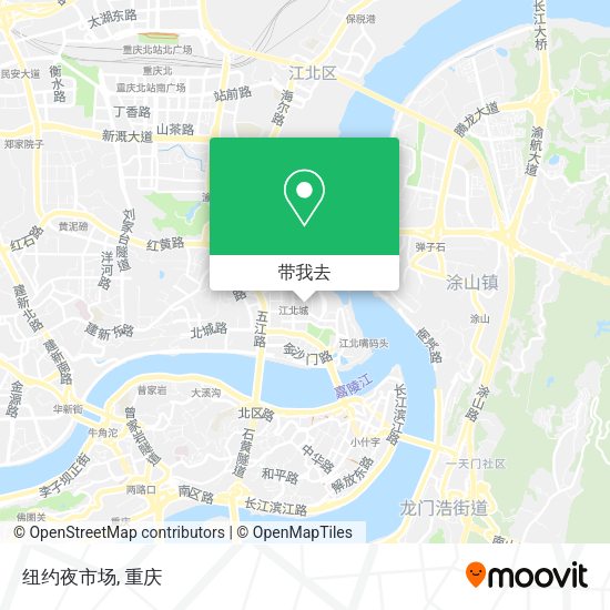 纽约夜市场地图