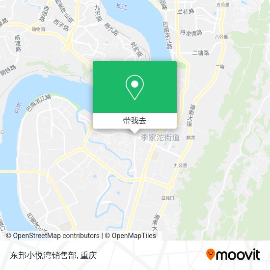 东邦小悦湾销售部地图