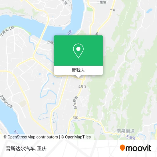 雷斯达尔汽车地图