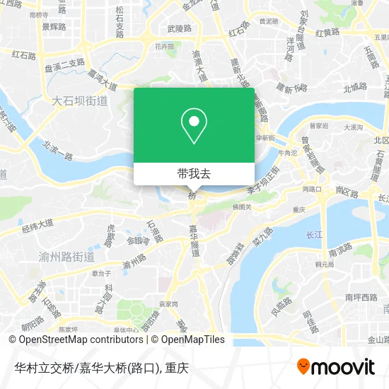 华村立交桥/嘉华大桥(路口)地图