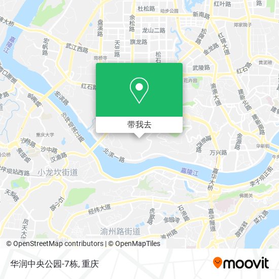 华润中央公园-7栋地图