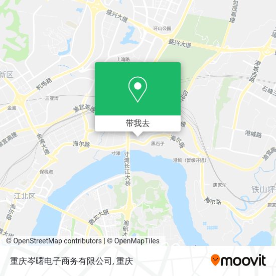 重庆岑曙电子商务有限公司地图
