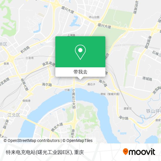 特来电充电站(曙光工业园E区)地图