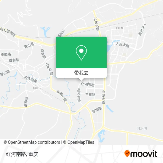红河南路地图